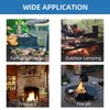 Electric Bellows Fireplace Tools Fan Bellows fire Wood Stove Blower