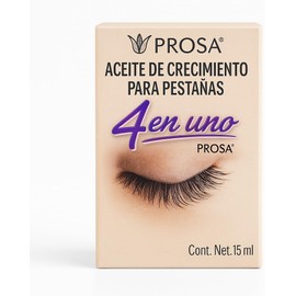 Pro-sa Aceite de Crecimiento para Pestañas 4 en 1, 15 ml