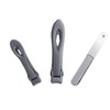 Nail Clipper Big Mouth Nail Cutter File Dead Skin Removal