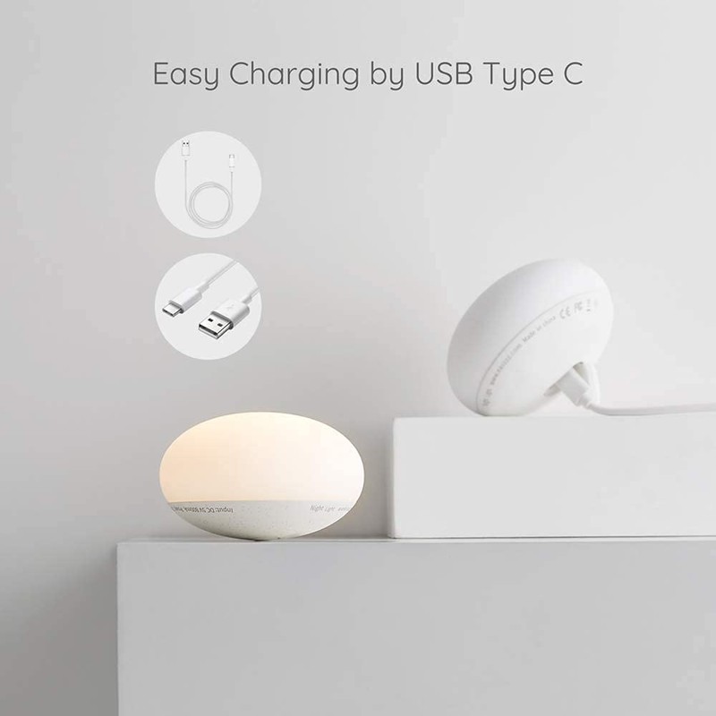 EASZZZ Baby Night Light, Nursery Night Lamp for Breastfeeding, Soft