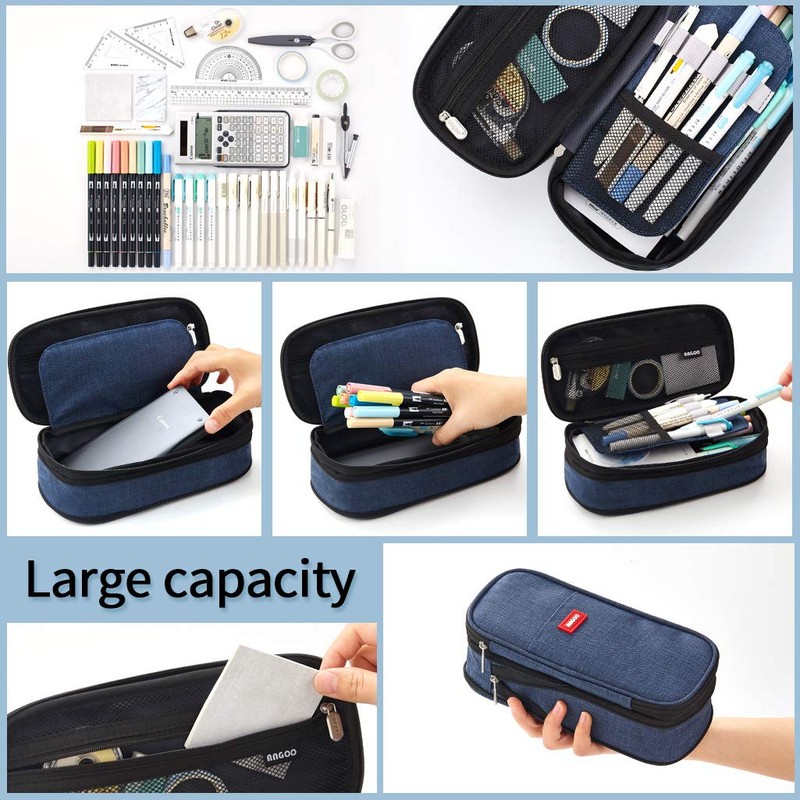 EASTHILL Pencil Case Big Capacity Pencil Pouch Storage Bag for
