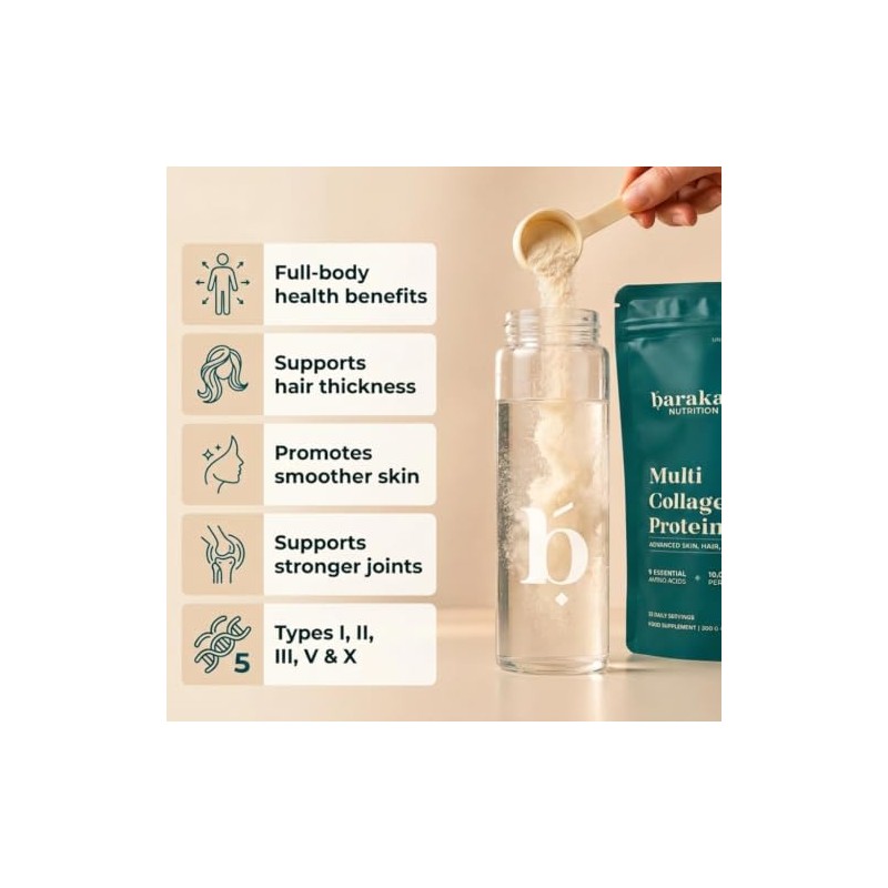 Multi Halal Collagen Protein (Types I, II, III, V &