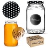 KADAX Honey Jars 900 ml Preserving Jars with fi82 mm