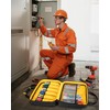 Marscamd Electrician Tool Bag with Laptop Sleeve, Tool Tote with