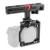 CAMVATE Camera Cage, 360 Degree Rotation, 1/4 & 3/8 Screws,