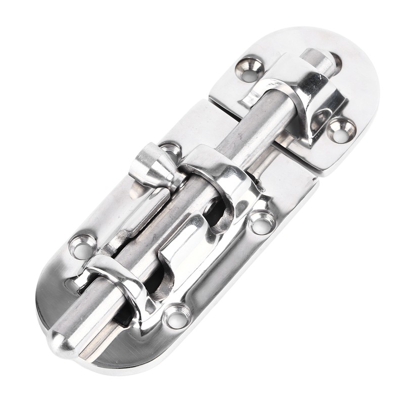 Door Latch Lock 110x38mm 316 Stainless Steel High Accuracy Electrolytic
