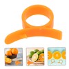 ULTECHNOVO 16Pcs Plastic Orange Peeler Multifunctional Kitchen Gadget for Peeling