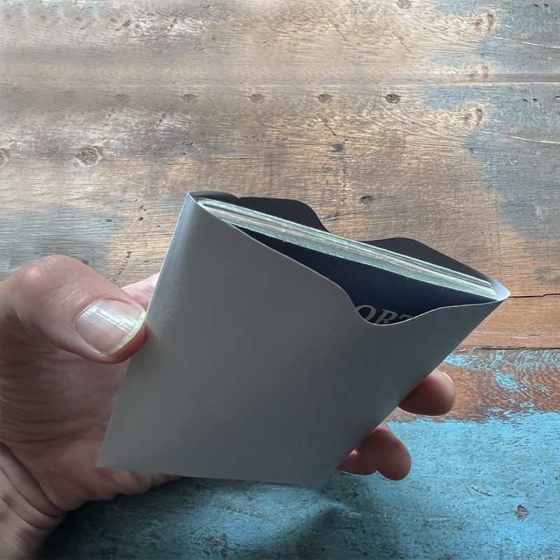 RFID Passport Protector Sleeve with 13.56 mhz Signal Blocking Protection