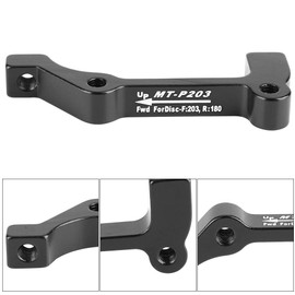 Disc Brake Mounting Bracket, Brake Bracket Adapter Road Bike Disc Brake Mount Adaptor or 140/160/180/203 mm Rotor(DS-02) 180 Brake Adapter