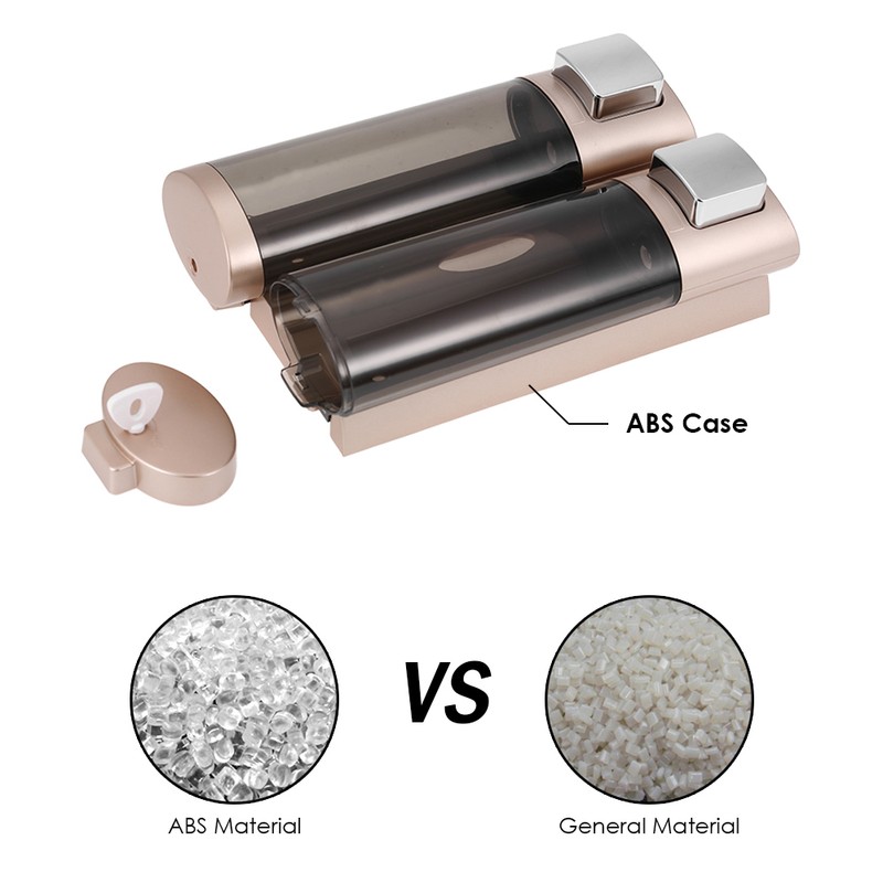 Wall Mounted Soap Dispenser Manual Soap Dispenser for Kitchen Bathroom