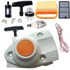 Hippotech Recoil Starter Assembly with Air Filter Tune Up Kit