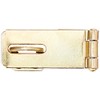 National Hardware N102-053 V30 Safety Hasp in Brass,1-3/4"