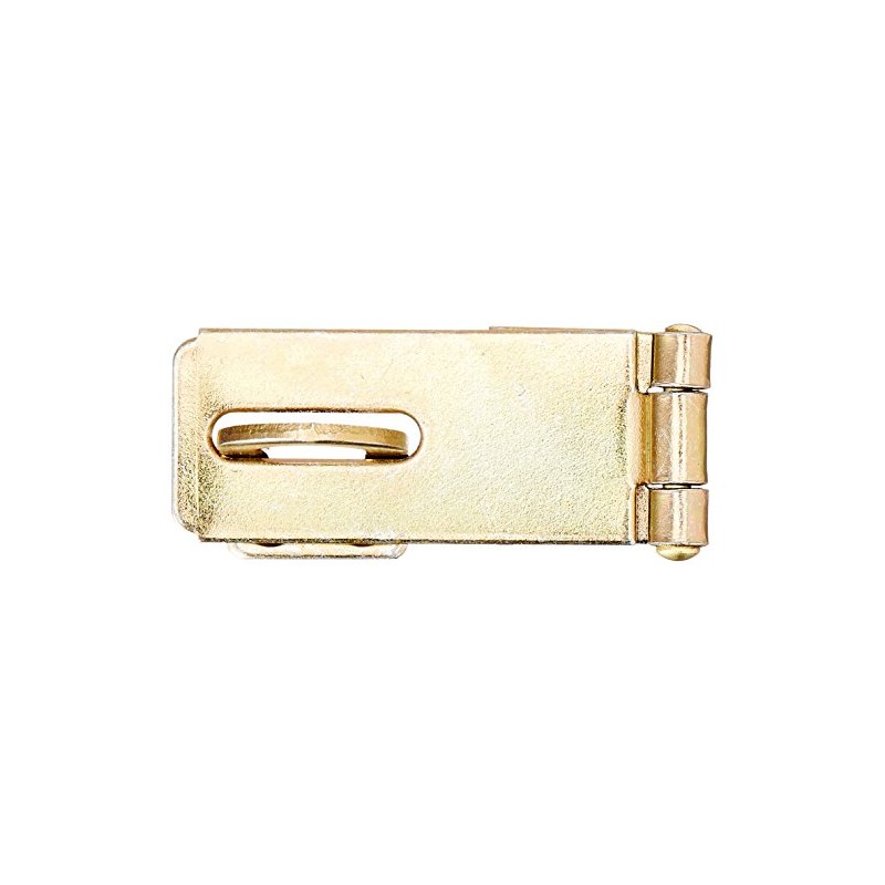 National Hardware N102-053 V30 Safety Hasp in Brass,1-3/4"