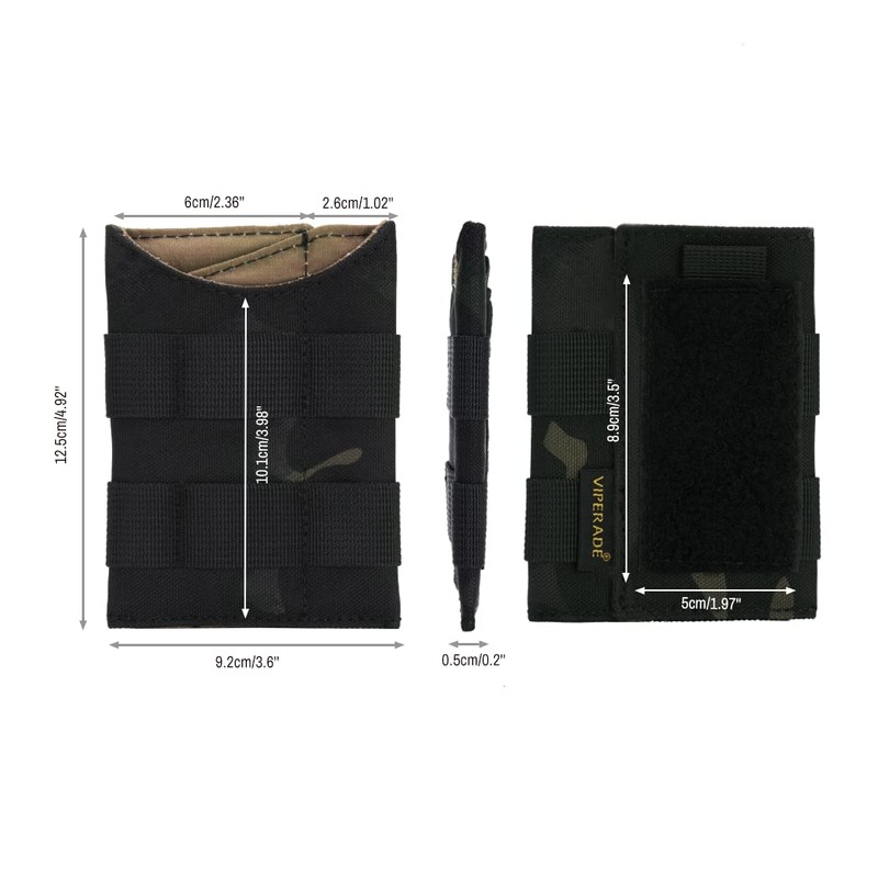 VIPERADE VE9 Pocket Organizer, EDC Men's Pocket Organizer, EDC Organizer,