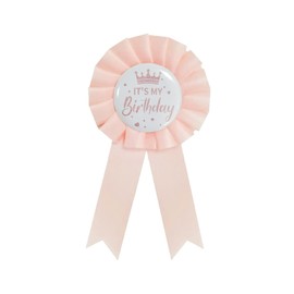 Its My Birthday Pin for Women Men Pink Birthday Pin Happy Birthday Button Pins Birthday Badges Party Decorations Favors Supplies