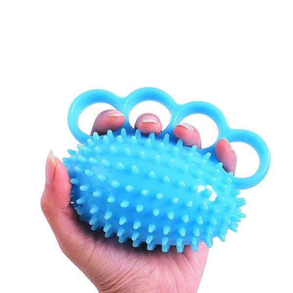 GiantGo Hand Grip Strengthener Finger Exerciser Power Training Ball Anxiety