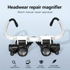 High Definition Optical Head Wearing Magnifying Glass, with 8x, 23x