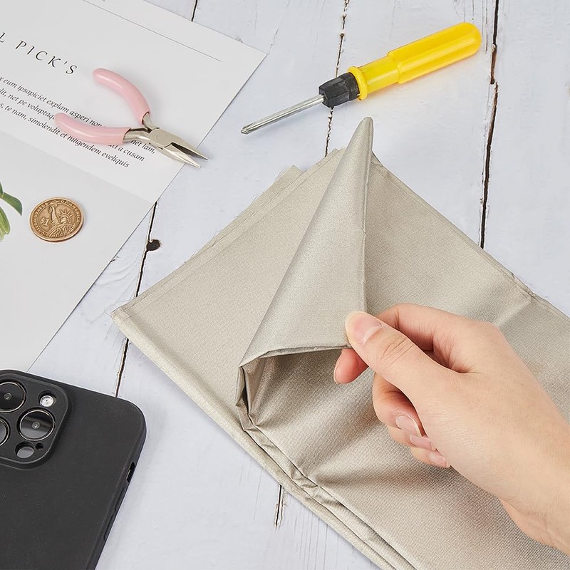 GORGECRAFT 110 x 200 cm EMF Protective Fabric Faraday Fabric