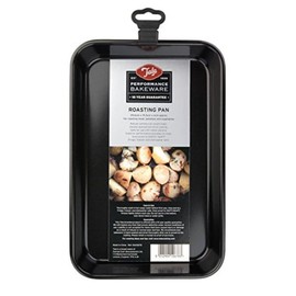 Tala Performance Roaster with Pouring Lip, Professional Gauge Carbon Steel with Eclipse Non-Stick Coating 30.6 x 20.3 x 4 cm