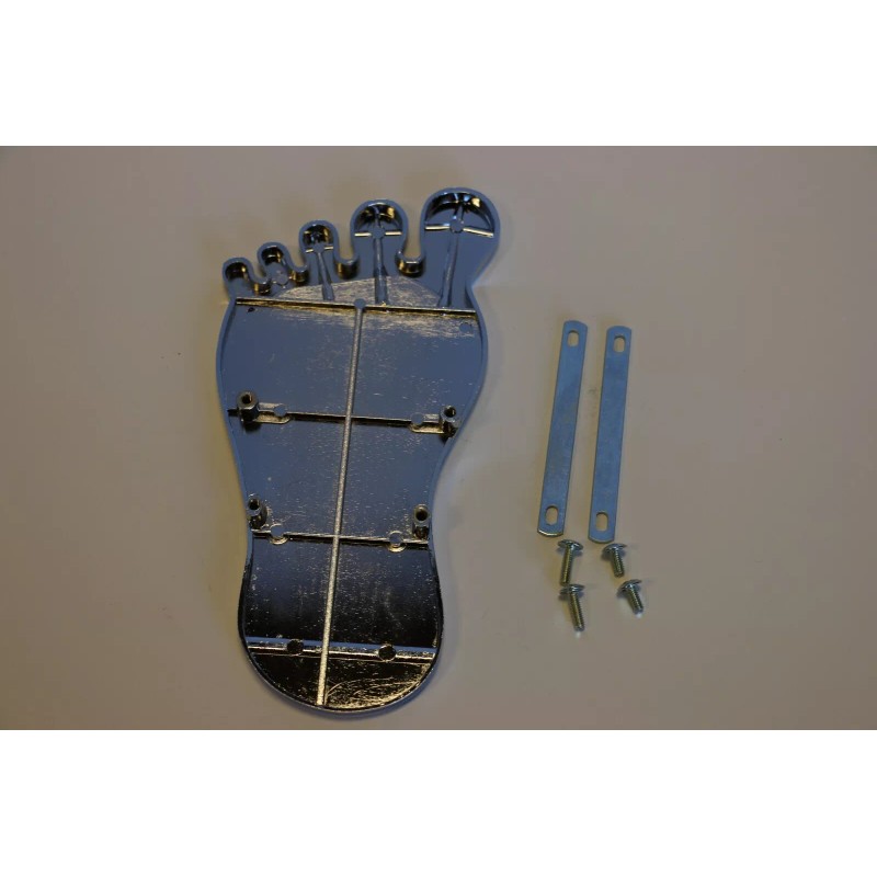 Hot Rod Parts Supply Barefoot Chrome Gas Pedal Cover &