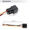 RATCHROLL 4 Pins 12V 80A 2 Pcs Auto Relay with