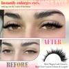 Volume Lash Clusters with Spiky Short Lash Clusters 300D Eyelash