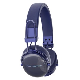 FIO MOTUS Wireless Bluetooth On-Ear Headphones:with Active Noise Cancellation - Hi Res Sound Up to 55H Battery Life, Lightweight, Comfortable, Foldable Design