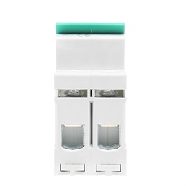 KNKQZXVDF Din Rail 2Pole Main Switch Function Disconnector Switch Isolator Circuit Breaker 400VAC DP Breaker GYH8 1Pcs(63A)