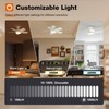 addlon Ceiling Fans with Lights, 32inch Low Profile Ceiling Fan