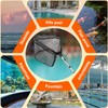 SISIUPASSIE 20FT Pool Skimmer Net with Pole, Foldable & Larger