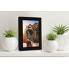 CABBEL Picture Frame 10 x 15 cm, Black, Sturdy MDF