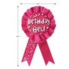 Beistle Birthday Girl! Award Ribbon