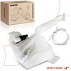 A-Premium Windshield Washer Reservoir Tank Assembly Compatible with Jeep WJ