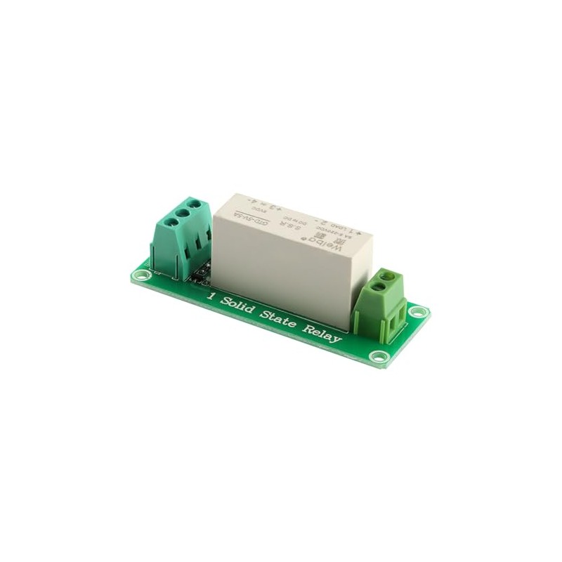 MusRock 1 Channel 5V Low Trigger Solid State Relay Module