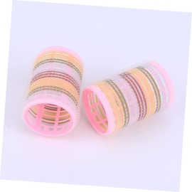 FOMIYES 6pcs Fashionable Curling Hair Stick Durable Plastic Rollers for Effortless Curls Lightweight Hairdressing Tools for Women and Girls Pink