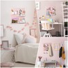 VUSIGN Pegboard Combination Wall Organizer Kit, 4 Pieces Pegboards and