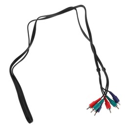 SHOWERORO Audio Video Composite Cable Male to Male Stereo Audio Cable for Home Gaming Consoles Projectors Amplifiers and Speakers Enhanced HD Transmission Broad Compatibility