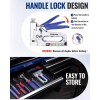 WORKPRO 4-in-1 Staple Gun Manual Brad Nailer Upholstery Stapler Nail