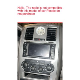 4g+64g for Chrysler 300 300C Radio 2004-2011 with Built-in DSP Carplay Android Auto with Backup Camera 9" IPS Touchscreen GPS Navigation Car Stereo Head Unit