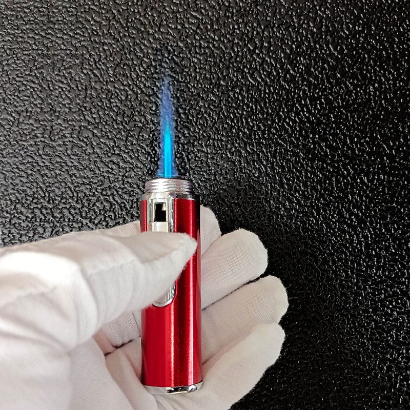 Torch Lighter,BIENVENIDO Metal Windproof Lighter, Refillable Torch Handheld Lighters,(2 Pack