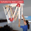 Attic Ladder Hinge 2pcs for Ladder Pull Down System, Durable