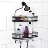 Zenna Home Shower Caddy Hanging Bathroom Organizer, Steel Shower Rack