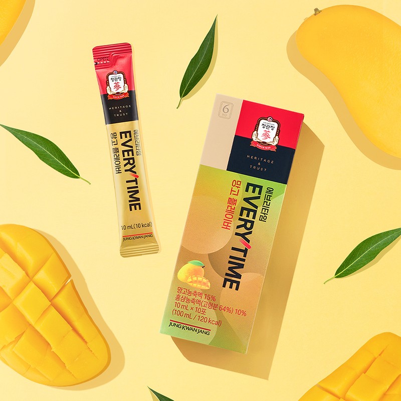 Jeonggwanjang CheongKwanJang Everytime Mango Flavor 10ml 20 packets / 정관장