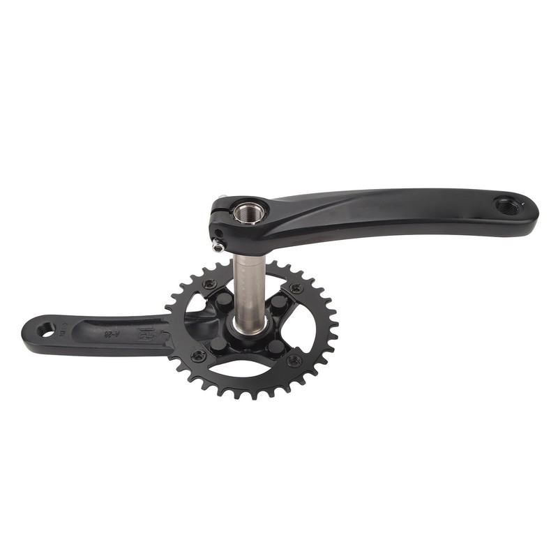 Mountain Bike Crank Arm Set Hollow One Piece Positive Negative