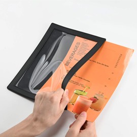 8.5" x11" Retail Advertisement Counter Mat, Superior Quality Signature Pad, Durable Non-Skid Countertop Sign Holder, Customizable Writing Pad for Credit Card Transactions for Bank (1 Pack)