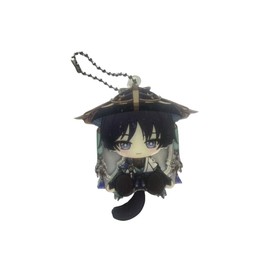 TaiCy Anime Character Keychain - Acrylic, Moveable Tail & Ears,Durable & Lightweight Anime Keychains (G-Scaramouche)