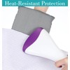 2Pcs Bügelhandschuh, Bügelhandschuh für Dampfglätter, Hitzebeständiger & Wasserdichter Handschuh mit