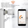 Radiator Thermostat Smart Heating Digital for Zigbee APP Remote Voice