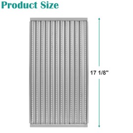 EasiBBQ Emitter Plates for Charbroil TRU-Infrared 463644220 463632320 463642316 463675016 463644220 G362-2100-W1, Grill Emitter Plates Replacement for Charbroil 463245518 463675016P1