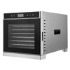 Commercial Food Dehydrator 8-Tray Fruit and Meat Dehydrator Stainless Steel